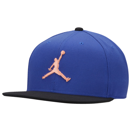 Jordan Jumpman Pro Snapback Cap In Black/yellow/purple