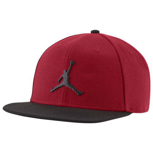 Jordan Jumpman Pro Snapback Cap In Red/black