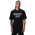 Jordan Brooklyn Best Graphic Short Sleeve Crew - Jordan Black/University Red
