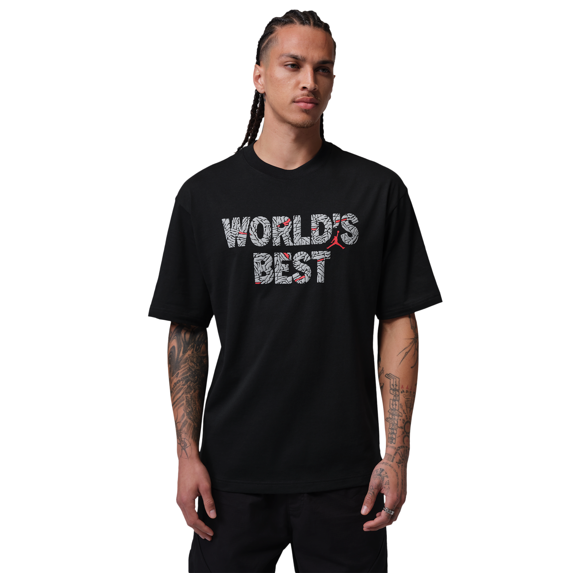 Jordan Brooklyn Best Graphic Short Sleeve Crew - Men's
