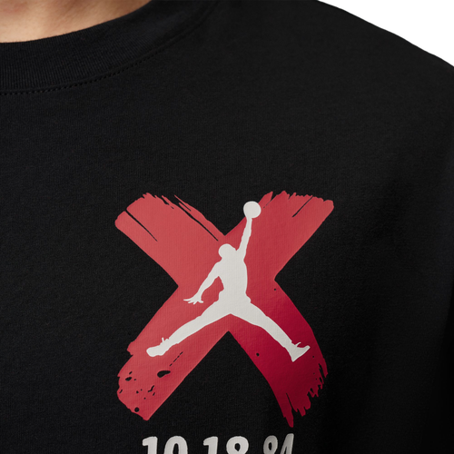  - Jordan Brooklyn Banned Graphic Short Sleeve Crew - Black/University Red
