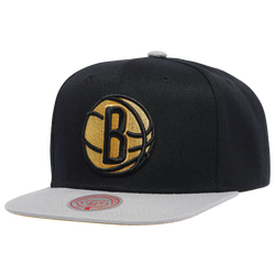 Adult - Mitchell & Ness Nets 50th Anniversary Snapback - Black/Grey