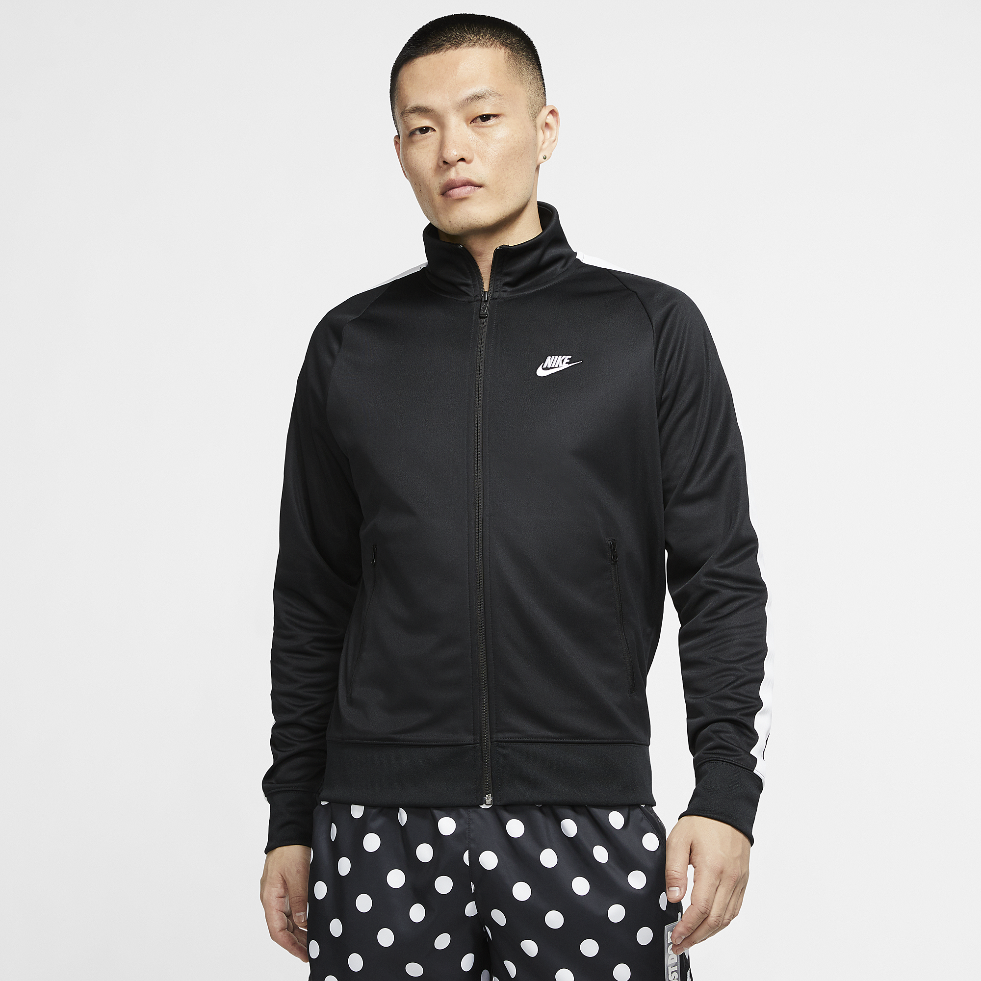 nike men's jacket black