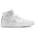 Jordan AJ 1 Mid SE - Men's White/White/Silver