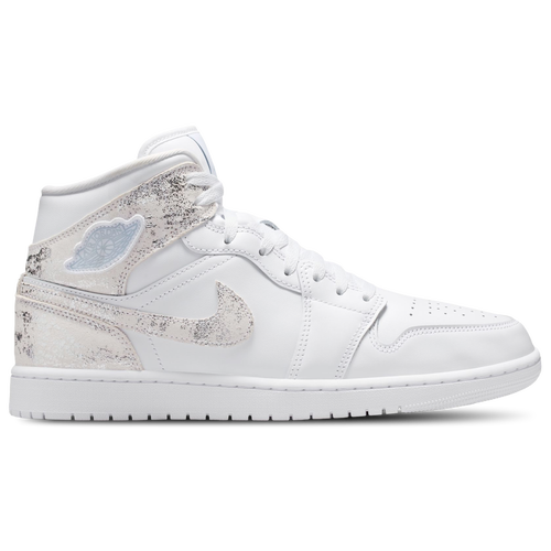  - Jordan AJ 1 Mid SE - White/Silver