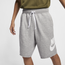 Nike Alumni Shorts - Men's Dark Grey Heather/Dark Grey Heather/White
