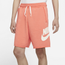 Nike Alumni Shorts - Men's Turf Orange/Heather/Sail