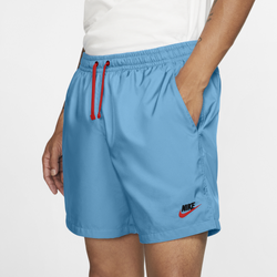 Men's - Nike Club Essentials Woven Flow Shorts - Blue/Blue