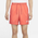 Nike Club Essentials Woven Flow Shorts - Men's Turf Orange/White