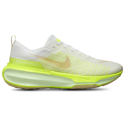 

Nike Mens Nike ZoomX Invincible Run Flyknit 3 - Mens Running Shoes White/Team Gold Size 11.5