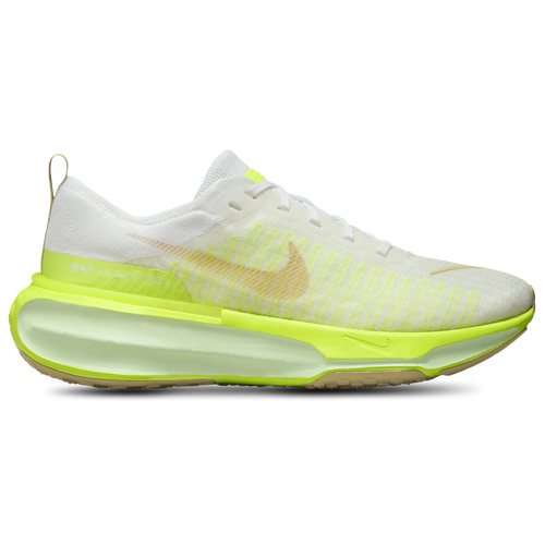 

Nike Mens Nike ZoomX Invincible Run Flyknit 3 - Mens Running Shoes White/Team Gold Size 14.0