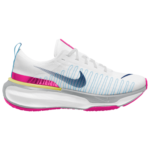 

Nike Womens Nike ZoomX Invincible Run Flyknit 3 - Womens Running Shoes White/Royal/Photon Dust Size 7.5