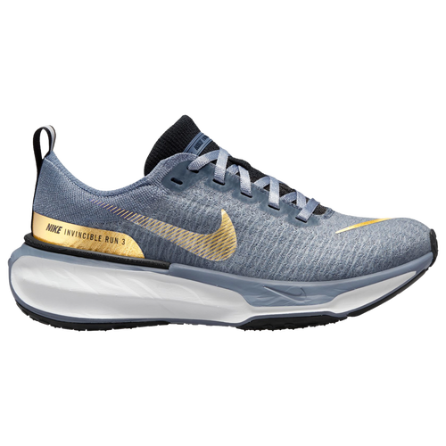 

Nike Womens Nike ZoomX Invincible Run Flyknit 3 - Womens Running Shoes Metallic Gold/Ashen Slate Size 6.5