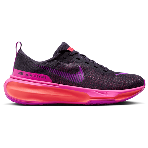 

Nike Womens Nike ZoomX Invincible Run Flyknit 3 - Womens Shoes Purple/Pink/Black Size 08.0