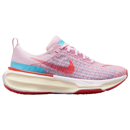 

Nike Womens Nike ZoomX Invincible Run Flyknit 3 - Womens Running Shoes Pink Foam/Bright Crimson/Racer Blue Size 8.0