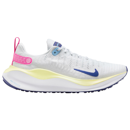 

Nike Womens Nike React Infinity Run Flyknit 4 - Womens Running Shoes Photon Dust/Deep Royal Blue/White Size 7.0