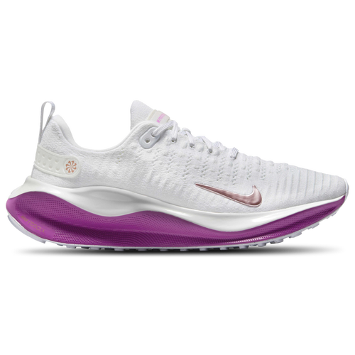 

Nike Womens Nike React Infinity Run Flyknit 4 - Womens Running Shoes Metallic Red Bronze/Hot Fuchsia/White Size 10.0