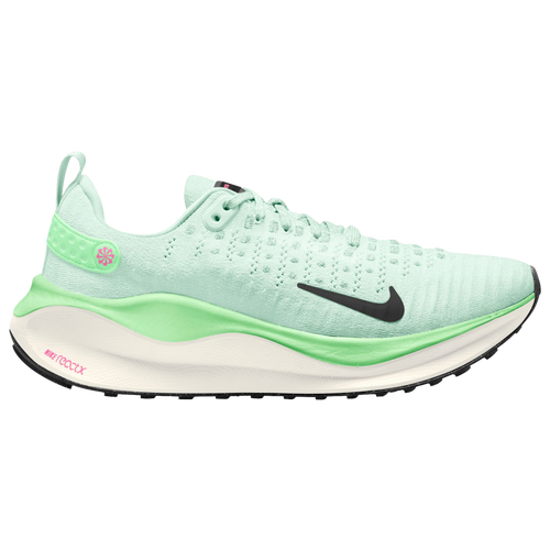 

Nike Womens Nike React Infinity Run Flyknit 4 - Womens Running Shoes Green/Black Size 9.5