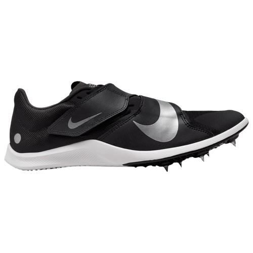 

Nike Mens Nike Zoom Rival Jump Track Shoes - Mens Track & Field Black/Metallic Silver/Dark Smoke Grey Size 4.5