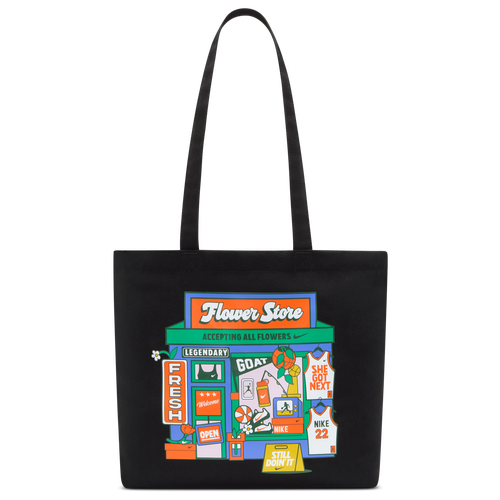  - Nike Heritage Tote GFX - White/Stadium Green Black