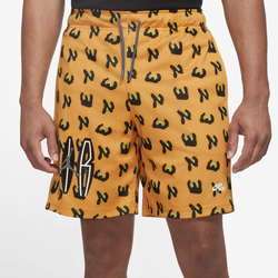Men's - Jordan MVP All Over Print Shorts - Gold/White