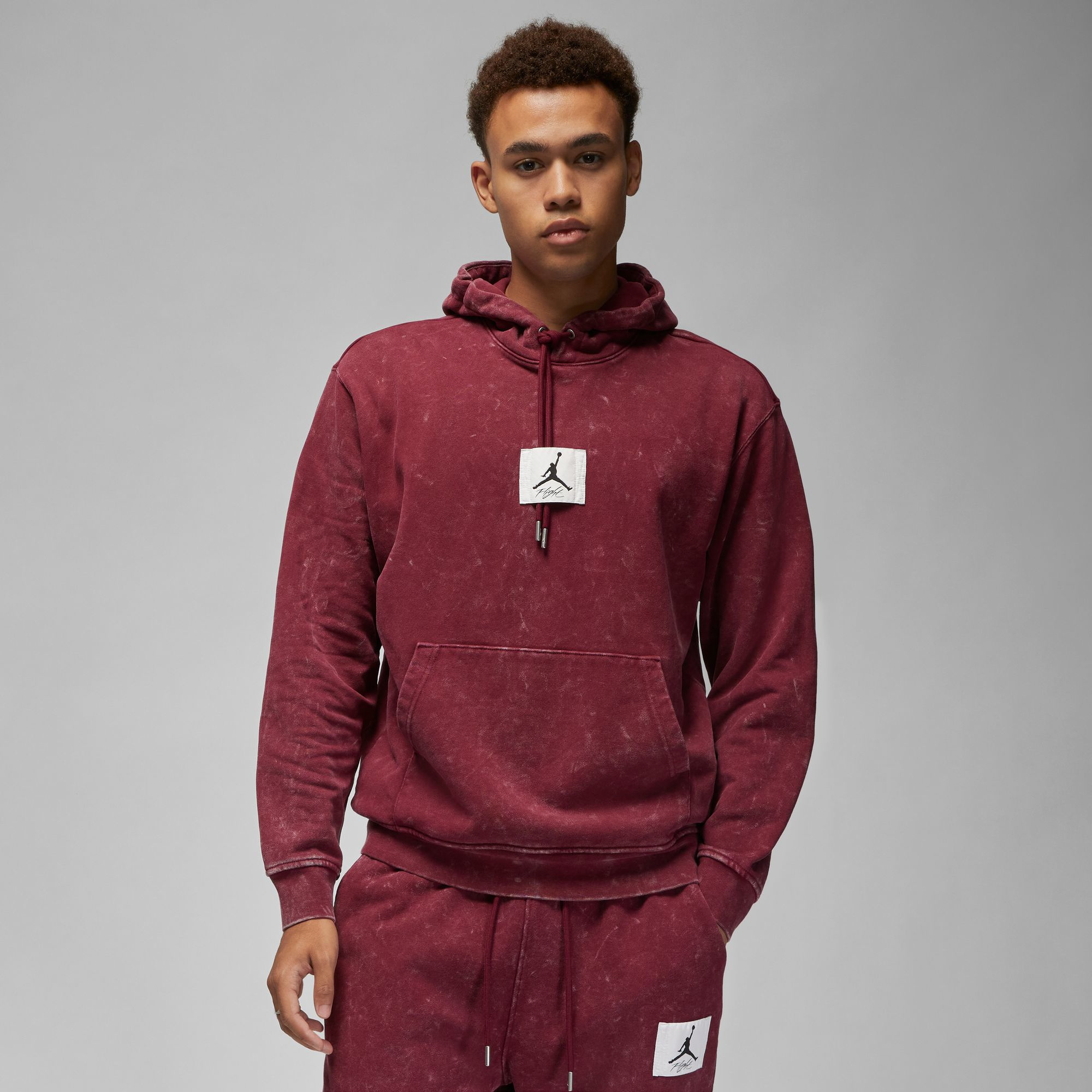 burgundy jordan sweatshirt