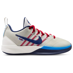 Girls' Grade School - Nike Walnut NRG - Sail/Midnight Navy/Atom Red
