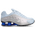 Nike Shox R4 - Women's Metallic Silver/Blue Tint