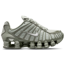 Women's - Nike Shox TL - Light Silver/White/Light Army