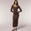 Cozi Saxx Rib Dress - Women's Chocolate
