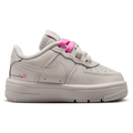 Nike Force 1 Low Lace FL - Nike Light Bone/Playful Pink