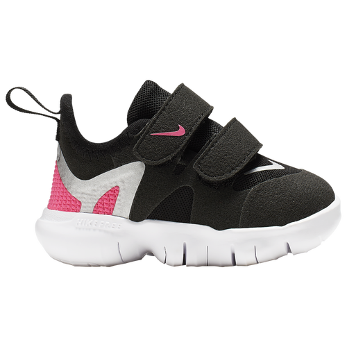 nike running free run trainers in silver