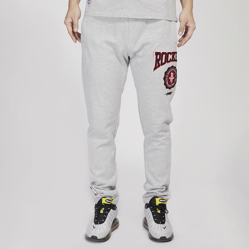 Pro Standard Mens  Rockets Crest Emblem Fleece Sweatpant In Gray