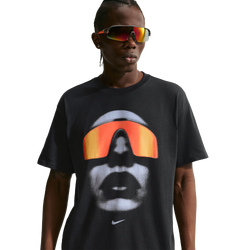 Men's - Nike NSW M90 Short Sleeve T-Shirt - Black/Yellow