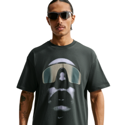 Men's - Nike NSW M90 Short Sleeve T-Shirt - Black Spruce/Spruce Fog
