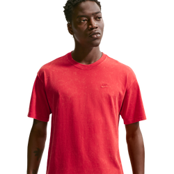 Men's - Nike NSW SS Max 90 Tee CWash - University Red/University Red