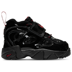 Boys' Toddler - Nike Air Diamond Turf II - Black/Gym Red/Metallic Gold