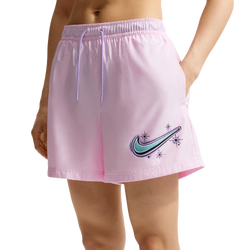 Women's - Nike NSW MR Essential Woven Short - Pink Foam