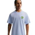 Nike NSW Orange T-Shirt - Nike Hydrogen Blue