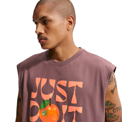 MENS - Nike NSW Loose Sleeveless Orange Tee - Tattoo