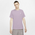 Nike NSW Club Short Sleeve T-Shirt - Men's Iced Lilac/White