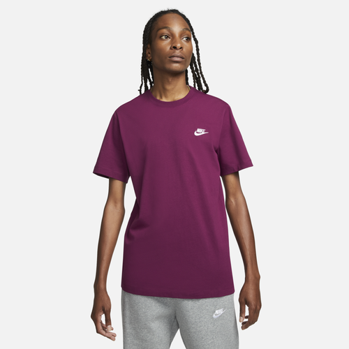 

Nike Mens Nike Embroidered Futura T-Shirt - Mens Maroon/White Size XL