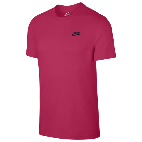 

Nike Mens Nike Embroidered Futura T-Shirt - Mens Rush Pink/White Size XXL