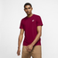 Nike Embroidered Futura T-Shirt - Men's Maroon/White