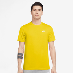 Men's - Nike NSW Club Short Sleeve T-Shirt - Lightening/Lightening