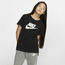 Nike NSW Basic Futura T-Shirt - Girls' Grade School Black/White