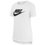 Nike NSW Basic Futura T-Shirt - Girls' Grade School White