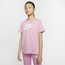 Nike NSW Basic Futura T-Shirt - Girls' Grade School Pink Foam/White