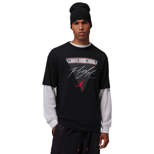 MENS - Jordan Tri Graphic 85 Short Sleeve Crew - Black