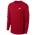 Nike Sportswear Long Sleeve T-Shirt - Men's Red/White